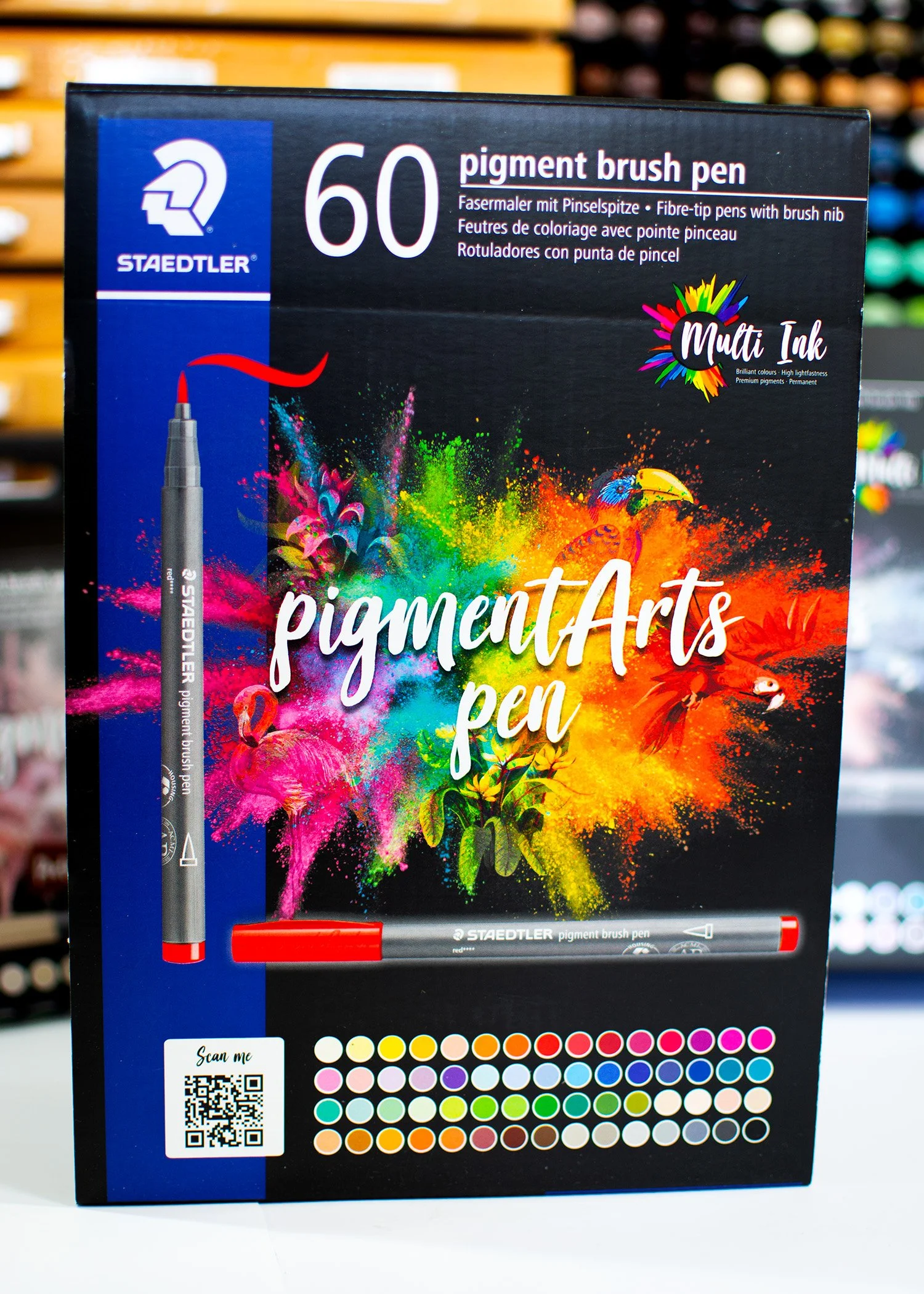 Staedtler Pigment Art Brush Pens and Multi Ink Blending Liquid